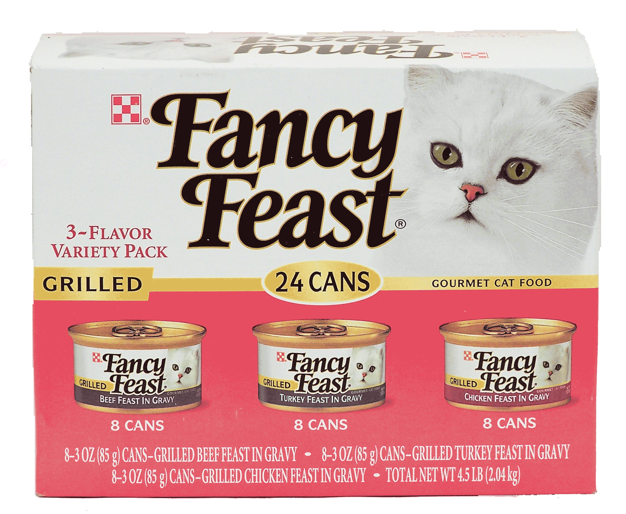 Fancy Feast Cat Food Grilled 3-Flavor Variety Pack Full-Size Picture